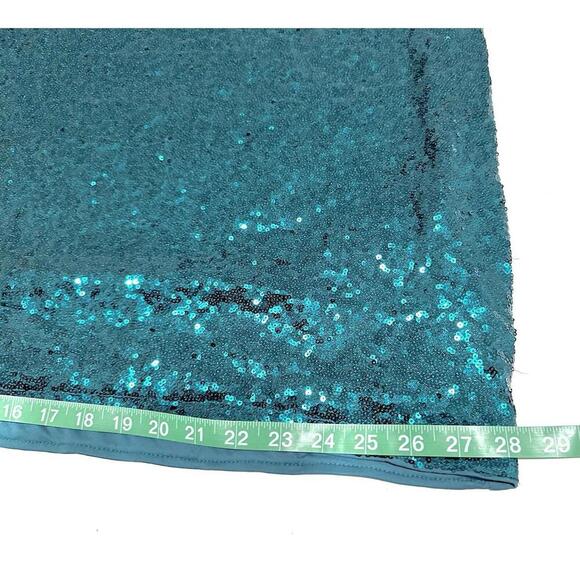 NWT Pinup Fashion Womens Sequin Dress Long Sleeve Green Coctail Plus Size 24 - Picture 9 of 15